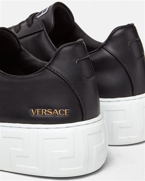 greca versace sneakers|Versace greca sneakers men's.